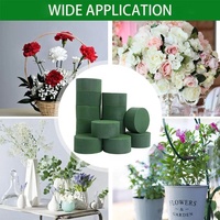 Blocs de mousse florale biodégradable en polystyrène vert pour panneaux de suspension, fleurs artificielles, briques sèches, grilles et bouquets
