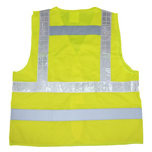 Gilet ad alta visibilità per lavori stradali, ordini di <span class=keywords><strong>gruppo</strong></span> con logo aziendale - Product Image 6