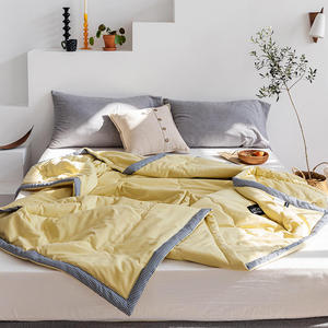 Commercio all'ingrosso Edredones Double Sided Quilting Tessuto 100% <span class=keywords><strong>Trapunta</strong></span> di Estate del <span class=keywords><strong>Cotone</strong></span> - Product Image 5