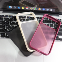 Nouvelle Coque de Téléphone Translucide Givrée à Texture Nid d'Abeille pour iPhone 17 18 Pro Max, Antichoc et Anti-Traces de Doigts
