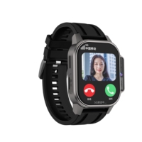 Jam Tangan Android B22 4G AMOLED Deteksi Detak Jantung GPS 2.04" SIM