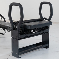 Reformer de Yoga y Pilates con Plataforma Deslizante y Resistencia, Equipo Profesional para Estudio de Fitness, Entrenador de Cuerpo Completo