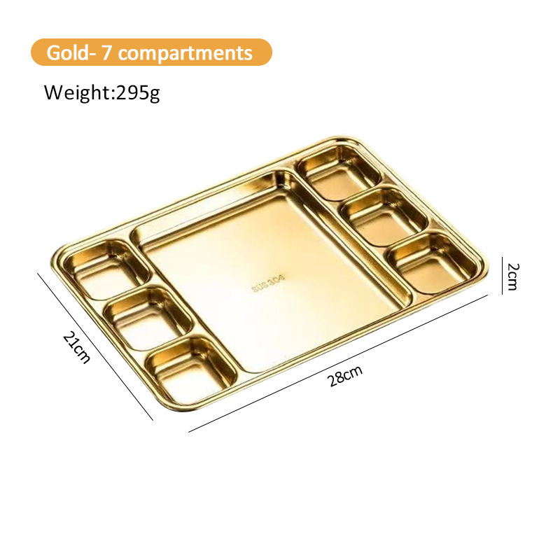 Gold 7 compartments