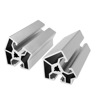 Connecteur d'angle en aluminium à fente en T série 40 pour garde-corps et établi, <span class=keywords><strong>120</strong></span>, 135, 150 degrés - Product Image 1