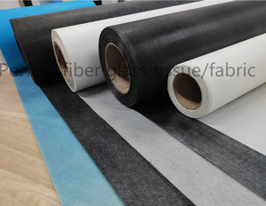 สินค้ามาใหม่ เสริมวัสดุเนื้อเยื่อไฟเบอร์กลาสสีดํา ทนไฟและเสียงดัง - Product Image 5
