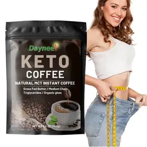 Appetitlosigkeit Slim Keto-Kaffeepulver Mct Öl China Gewichtsabnahme grüner Kaffee Abnehmen Instantkaffee für Keto