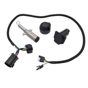 Harga Pabrik Kabel Trailer RV 7 Lubang Bulat OEM Perakitan Kabel Trailer Truk Produsen Kabel Harness Kustom - Product Image 3