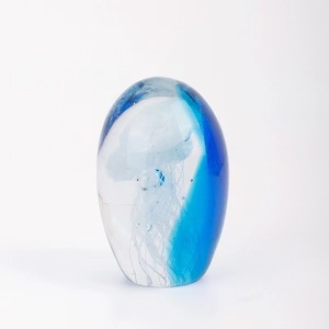 Venta caliente medusas de vidrio hechas a mano para bola adorno luminoso de ola oceánica artesanía de animales marinos - Product Image 3