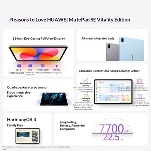 Vendita all'Ingrosso del Produttore: <span class=keywords><strong>MatePad</strong></span> SE Vital Edition Tablet 2-in-1 da <span class=keywords><strong>11</strong></span> Pollici, con HarmonyOS, Ideale per Studenti e Uso in Ufficio - Product Image 3