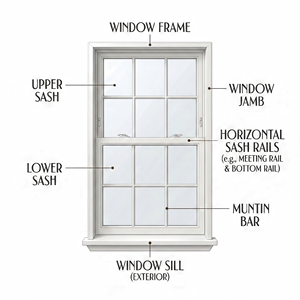 Fenêtre moderne en aluminium extrudé à simple ou double battant, remplie <span class=keywords><strong>de</strong></span> gaz argon, avec rail <span class=keywords><strong>de</strong></span> glissement fluide, pour villa contemporaine, fabricant exportateur - Product Image 5