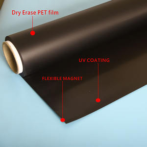 Rouleau de papier adhésif effaçable à sec pour <span class=keywords><strong>tableau</strong></span> blanc, <span class=keywords><strong>film</strong></span> PP + feuille d'acier <span class=keywords><strong>noir</strong></span> 0,6*20M - Product Image 2