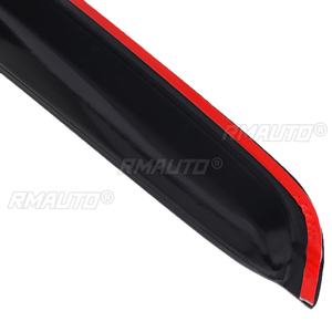 4PCS Car <b>Window</b> Wind Deflectors Tinted for Ford Ranger Dual Cab 2012-2021 Shelters <b>Window</b> Visor Rain Guard Vent Sun <b>Shade</b> - Product Image 4