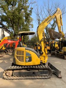 Mini excavatrice Komatsu PC40MR de 4 tonnes d'occasion de haute qualité avec noyau de roulement de boîte de vitesses en bon état à vendre - Product Image 2