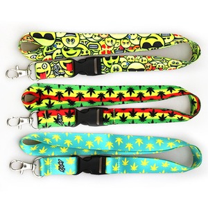 Wholesale Personalized Blank Offset Printing Nylon/Polyester Custom Lanyards with Logo Custom