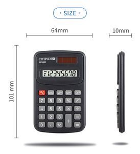 <span class=keywords><strong>Calculatrice</strong></span> portable mignonne CIPLUS KC-888, affichage 8 chiffres, logo personnalisable, fonctions standard, housse de protection <span class=keywords><strong>gratuite</strong></span>, durable, petite - Product Image 6