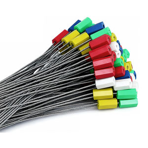 Étiquettes de sécurité anti-effraction en acier inoxydable, galvanisées, résistantes, pour conteneurs d'expédition - Product Image 2