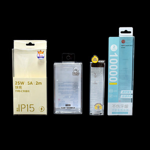 Custom Logo Eco-Friendly Transparent <b>Clear</b> PVC PET Premium Quality Plastic Folding Packaging <b>Box</b> Acetate <b>Box</b> - Product Image 3