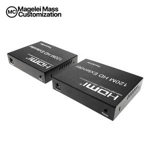 Vente en gros Full HD 1080P 3D HDMI Extender sur un seul câble Cat5e Cat6 jusqu'à 120m compatible avec Fire Stick et Blue-ray - Product Image 5
