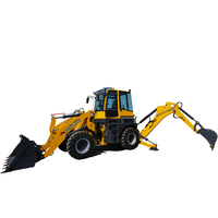 Usine CE EPA 4WD mini chargeuse-pelleteuse tout-terrain diesel chargeuse-pelleteuse tout terrain 2.5ton MR30-25 avec chargeur frontal