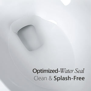 <span class=keywords><strong>WC</strong></span> suspendu avec réservoir encastré, <span class=keywords><strong>WC</strong></span> compact sans rebord pour optimiser l'espace, système de chasse d'eau puissant et avancé - Product Image 6