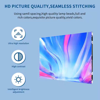 Écran LED intérieur Full Color HD COB Pixel P4mm Affichage LED frontal Mur vidéo LED Panneau de montage solide