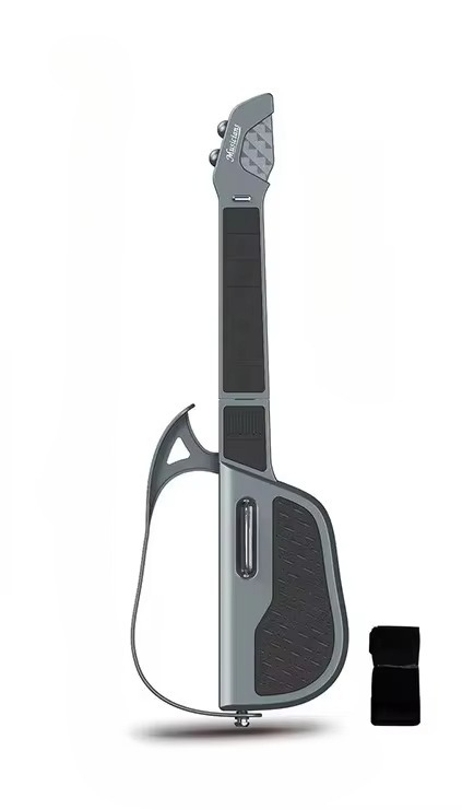 Guitare sans cordes Smart noire - Étoile