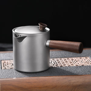 Théière en titane 580 ml, tasse à thé multifonctionnelle, théière, tasse à thé pour filtre à thé, tasse à thé pour le camping, ensemble de tasses à thé pour la maison - Product Image 1