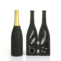 Ensemble d'ouvre-bouteille d'accessoires de vin en acier inoxydable respectueux de l'environnement transfrontalier tire-bouchon multifonctionnel verseur grande bouteille de vin