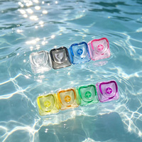 Multi-color Glossy Love Heart Shape 1u Blank Keycap PBT/PC Material for Stress Relief Switch Tester/Mechanical Keyboard