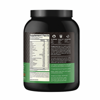 Complément de prise de masse pour adultes sous marque privée, concentré de protéines de lactosérum 907g, poudre instantanée pour le soutien de la croissance musculaire