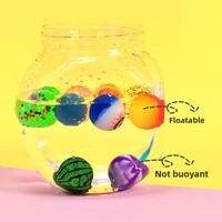Balles rebondissantes en caoutchouc solide élastique de 32 mm, jouet sportif unisexe, assortiment spécial pour distributeur automatique, lot en vrac pour tous les âges, vente en gros