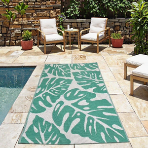 Personnalisé Réversible 100% Polypropylène Intérieur Extérieur Tapis Tapis Lavable Imperméable Jardin Camping Pique-Nique Plage <span class=keywords><strong>Caravane</strong></span> Tapis - Product Image 1