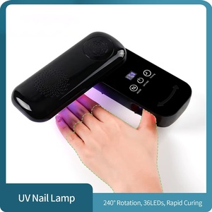 <b>Wireless</b> UV LED Nail <b>Lamp</b> 240. Rotatable Nail Dryer 4 Light Modes Fast Curing Gel Nail Art Drying Manicure Tool for Home Salon - Product Image 2