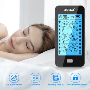 Hochwertige 24 Modi 20 Stärke Zweikanal-Körper massage gerät mit Tens-Maschine zur Schmerz linderung bei <span class=keywords><strong>Arthritis</strong></span> aus strap azier fähigem Metall - Product Image 3