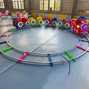 Battery Children Set Indoor Toys <strong>Outdoor</strong> Ride on <strong>Train</strong> with Track for Kids Electric - Product Image 6