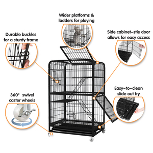 Sıcak satış büyük ahşap köpek Pet hayvan kulübesi 36 kafes kapak - Product Image 2