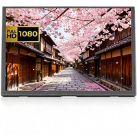 Moniteur portable unique de 15,6 pouces économique 1080P IPS USB-C/HDMI pour les étudiants, les joueurs, extension d'écran quotidienne