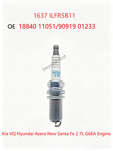 Bougies d'allumage NGK pour moteur automobile, pièces détachées 1637 ILFR5B11 pour GAC TOYOTA (JP) FJ Cruiser 2010-2018, Sienna 	 <span class=keywords><strong>2022</strong></span>- - Product Image 4