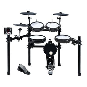 Venta al por mayor directa de fábrica: Batería electrónica negra de 5 tambores y 3 platillos - Ligera, fácil de enviar, suministro a granel transfronterizo - Product Image 1