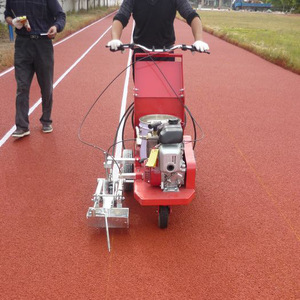Máquina de Señalización de Líneas para Estacionamientos y Carreteras con Bomba de 9.5HP de Empuje Manual - Product Image 1