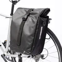 SINO Angepasst Wasserdichte Einzigen Fahrrad Tasche Fahrrad Pannier Mit Verstellbare Haken Reflektierende Streifen