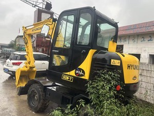 Excavadora de Ruedas Hyundai 60W-7 Usada, Excavadora de Ruedas HYUNDAI 60W-7 de Corea del Sur en Venta - Product Image 2