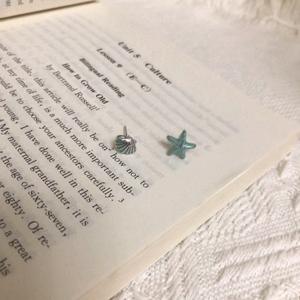 Pendientes de Plata de Ley S925 con Forma de Estrella de Mar Azul Fresca de Verano, Pendientes Asimétricos de Moda para Mujer, Estilo Dulce para Vacaciones en el Océano - Product Image 4