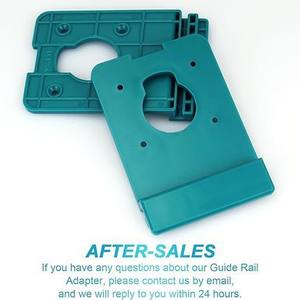 Adaptateur de rail DIN pour routeur Makita XTR01Z RT0700C RT0701C, prise ABS, utilisation domestique - Product Image 2