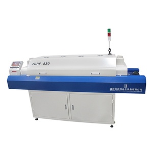 ZBRF-830 reflow hàn lò hồng ngoại không khí nóng để sưởi ấm lò reflow với 8 khu cho SMT <span class=keywords><strong>PCB</strong></span> Hàn - Product Image 1