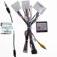 Faisceau de câblage audio pour voiture avec boîtier Canbus pour Renault Arkana Clio Duster, adaptable pour installation stéréo CD/DVD 16 broches (pièce de rechange)