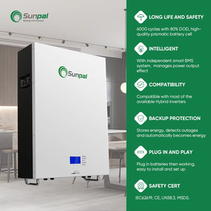 Sunpal <b>Solar</b> Energy Storage Photovoltaic System 5Kw 10Kw 15Kw 10 Kw Hybrid Off Grid <b>Power</b> Complete <b>Kit</b> Home SP10KW-OFF 15kw Hybr - Product Image 4