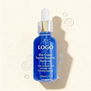 เซรั่มเปปไทด์ทองแดงสีฟ้า1% GHK-CU | เกรดทางคลินิกสำหรับการดูแลผิวที่บอบบางและให้ความชุ่มชื้น | gmpc cpnp - Product Image 2