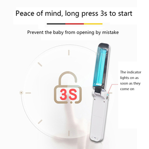 Xách Tay Tia Cực Tím Diệt Khuẩn Đèn UVC Khử Trùng Ánh Sáng <span class=keywords><strong>UV</strong></span> Tiệt Trùng 3W Folding Pin USB Điện Thạch Anh Diệt Khuẩn Đèn - Product Image 5