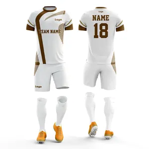 Groothandel Hoge Kwaliteit Voetbal Kit 2017 Aangepaste Ontwerp